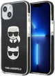 Панель CG Mobile Karl Lagerfeld Karl&Choupette Head для Apple iPhone 13 Black (3666339048655) - зображення 1