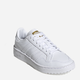 Підліткові кеди для дівчинки adidas Team Court J EF6809 36.5 (4UK) Білі (4062053242420) - зображення 2