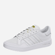 Підліткові кеди для дівчинки adidas Team Court J EF6809 37 (4.5UK) Білі (4062053242437) - зображення 4