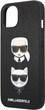 Панель CG Mobile Karl Lagerfeld Saffiano Karl&Choupette для Apple iPhone 13 mini Black (3666339028657) - зображення 3