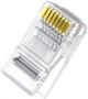 Коннектор Ugreen NW120 Cat-6 UTP RJ45 Modular Plugs 100 шт. Transparent (UGR-60558) - изображение 1