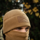 Шапка M-Tac Watch Cap Elite флис 320г/м2 с липучкой Coyote Brown XL (00-00013482) - изображение 5