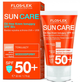 Sun care krem Floslek Oil-Free tonujący SPF 50 jasny fair 50 ml (5905043004914) - obraz 1