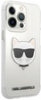 Панель CG Mobile Karl Lagerfeld Choupette Head для Apple iPhone 13 Pro Max Transparent (3666339027964) - зображення 2