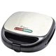 Мультимейкер 4в1 Domotec MS-7704/4876 4 сменные насадки (гриль, сендвичница, вафельница, орешница) антипригарное покрытие 1000Вт Серебристый/Черный - изображение 5