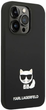 Панель CG Mobile Karl Lagerfeld Silicone Choupette Body для Apple iPhone 14 Pro Black (3666339076573) - зображення 2