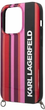 Панель CG Mobile Karl Lagerfeld Color Stripes Strap для Apple iPhone 14 Pro Pink (3666339094218) - зображення 3