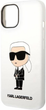 Панель CG Mobile Karl Lagerfeld Silicone Ikonik для Apple iPhone 14 Plus White (3666339086619) - зображення 2