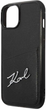 Панель CG Mobile Karl Lagerfeld Signature Logo Cardslot для Apple iPhone 14 Black (3666339094270) - зображення 3