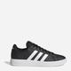 Sneakersy męskie do kostki adidas Grand Court Base 2.0 GW9251 43 (UK 10) Czarne (4065426717433) - obraz 1