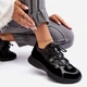 Sneakersy damskie do kostki Zazoo M01/2 37 Czarne - obraz 8