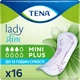 Урологічні прокладки Tena Lady Slim Mini Plus 16 шт. (7322540852868) - зображення 1