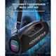 Портативна бездротова Bluetooth колонка Hopestar A60 BT5.1, 100 Вт, TWS, AUX/TF/USB, 8h, IP5X| Синій - зображення 9