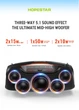 Портативна бездротова Bluetooth колонка Hopestar A60 BT5.1, 100 Вт, TWS, AUX/TF/USB, 8h, IP5X| Синій - зображення 11