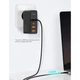 Сетевое зарядное устройство Baseus 100W GaN2 Pro Quick Charger + кабель USB-C 100W black - изображение 4