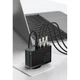 Сетевое зарядное устройство Baseus 100W GaN2 Pro Quick Charger + кабель USB-C 100W black - изображение 5