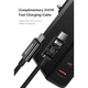 Сетевое зарядное устройство BASEUS GaN5 Pro 140W (2 Type-C + 1 USB) - изображение 7