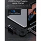Мережевий зарядний пристрій BASEUS GaN3 Pro Desktop Fast Charger (2 Type-C + 2 USB) 65 W Black - зображення 6