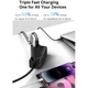 Сетевое зарядное устройство BASEUS GaN5 Pro Fast Charger 2C+U 65W Black - изображение 12