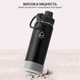 Термобутылка Mountflask Regular 650 мл Black/Khaki Pad (MF-BK) - изображение 4