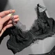 Жіночий комплект Bolshe мереживний з ланцюгами Чорний M/L - изображение 5