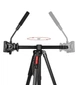 Штатив KINGJOY VT-890H6, вертикальная тренога 360° для камеры, фототаппарата 183 см, черный - изображение 7