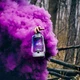 Фиолетовый ручной цветной дым самый насыщенный дым09 дымовая шашка цветной дым 45 сек Maxsem - изображение 2