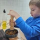 Подрібнювач спецій млин сільничка перець перцемолка дерев'яна для спецій перцю солі 22 см - зображення 6