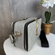 Модная женская мини сумочка клатч YSL экокожа, стильная сумка на плечо стеганная Серый - изображение 2