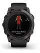 Смарт-годинник Garmin Fenix 7X Pro Sapphire Solar Carbon Gray DLC Titanium with Black Band (010-02778-54) - зображення 9