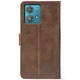 Чохол-книга Crazy Horse Clasic для Motorola Edge 40 Neo Brown (Front) (51373) - зображення 3