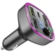 Автомобильный FM-трансмиттер Borofone BC48 Broad QC3.0 / 2xUSB / 1xType-C 18W / bluetooth Black (BC48B) - изображение 3