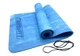 Коврик для йоги и фитнеса EasyFit PER Premium Mat 8 мм Материал: PER (Polymer Environmental Resin) Синий - изображение 1