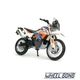 Модель мотоцикла KTM 790 Adventure R Rally 1:18 Bburago (B4703) - изображение 2