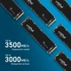 SSD диск Crucial P3 4TB M.2 2280, up to 3500MB/s, NVMe PCIe 3.0 x4 3D NAND TLC (CT4000P3SSD8) - изображение 2