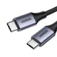 Кабель зарядный Ugreen Type-C to Type-C 240W 5A 2 м Gray (US535) - изображение 5