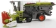 Комбайн Bruder Claas Luxion 780 з гусеничним приводом масштабна модель 1:16 02119 - зображення 8