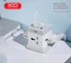 Удлинитель сетевой XO WL20 4 розетки 2USB Type-C 2м серо-белый - изображение 5