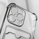 Чохол VVave Pocket Case з вирізом для карт і посиленими кутами для Apple iPhone 11 Pro прозорий - зображення 3