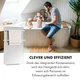 Інфрачервоний обігрівач для ванної кімнати KLARSTEIN Hot Spot Crystal Flow 36 м² 2000 Вт 5-40°C LED (10035036) - зображення 4