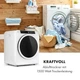 Сушильна машина Klarstein EZ Dry 1500 Вт 6 кг 60 см (10035543) - зображення 4