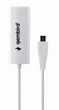 Мережевий адаптер Gembird Micro USB - RJ-45 NIC-mU2-01 - зображення 2