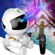 Лазерний нічник-проектор дитячий зоряного неба Astronaut Star, LED 5W, в спальню авто, 7 реж, пульт, Білий - зображення 1