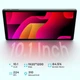 Планшет 10.1" Full HD Headwolf Wpad1 4/128Gb 4G 2-SIM 8 ядер Android 12 6600 mAh Чорний - зображення 2
