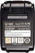 Акумулятор PowerPlant для електроінструментів DeWalt DCB204 18V 5Ah Li-ion (TB921201) - зображення 4