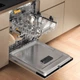 Посудомоечная машина WHIRLPOOL W8I HP42 L (869991657250) - изображение 8
