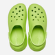 Жіночі крокси Crocs Classic Crush Clog CR207521-LMDE 39-40 (M7/W9) 25 см Зелені (196265219506) - зображення 5