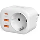 Багатофункціональна розетка Proove Multifunctional Socket PD-01 Мережевий фільтр - зображення 1