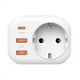 Багатофункціональна розетка Proove Multifunctional Socket PD-01 Мережевий фільтр - зображення 2