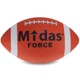 Мяч для американского футбола Midas force FB-3715 резина Оранжевый - изображение 1